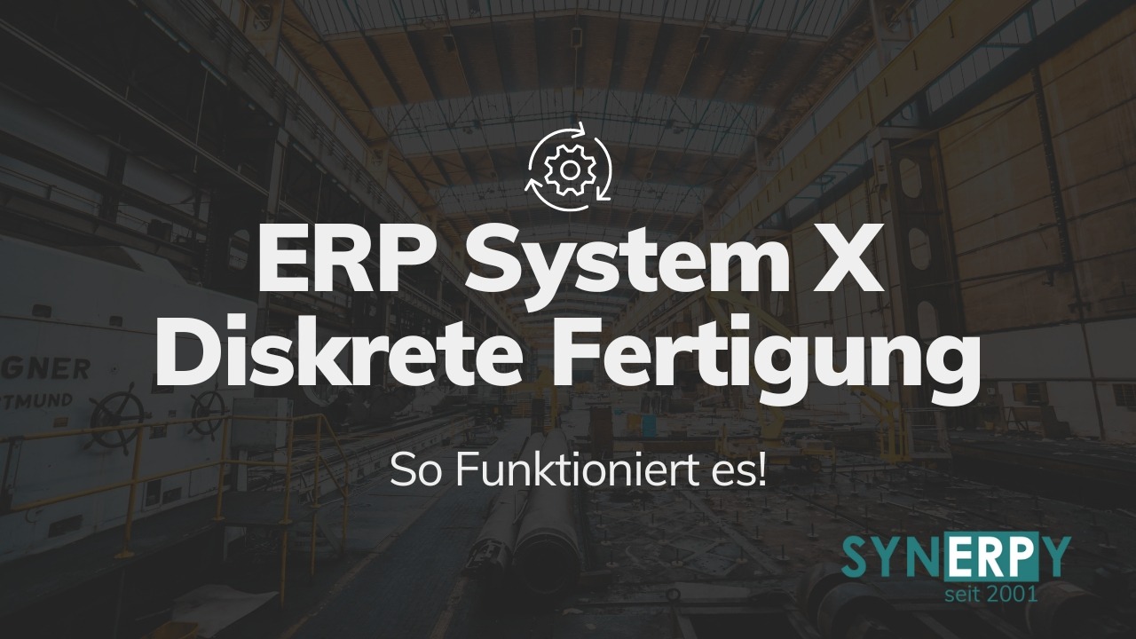 ERP System X Diskrete Fertigung